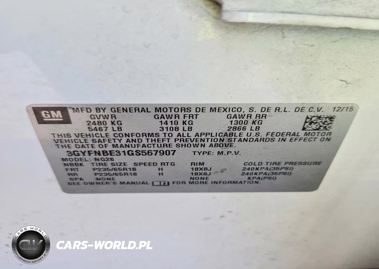 2016 Cadillac Srx Luxury Collection VIN:3GYFNBE31GS567907 - 13