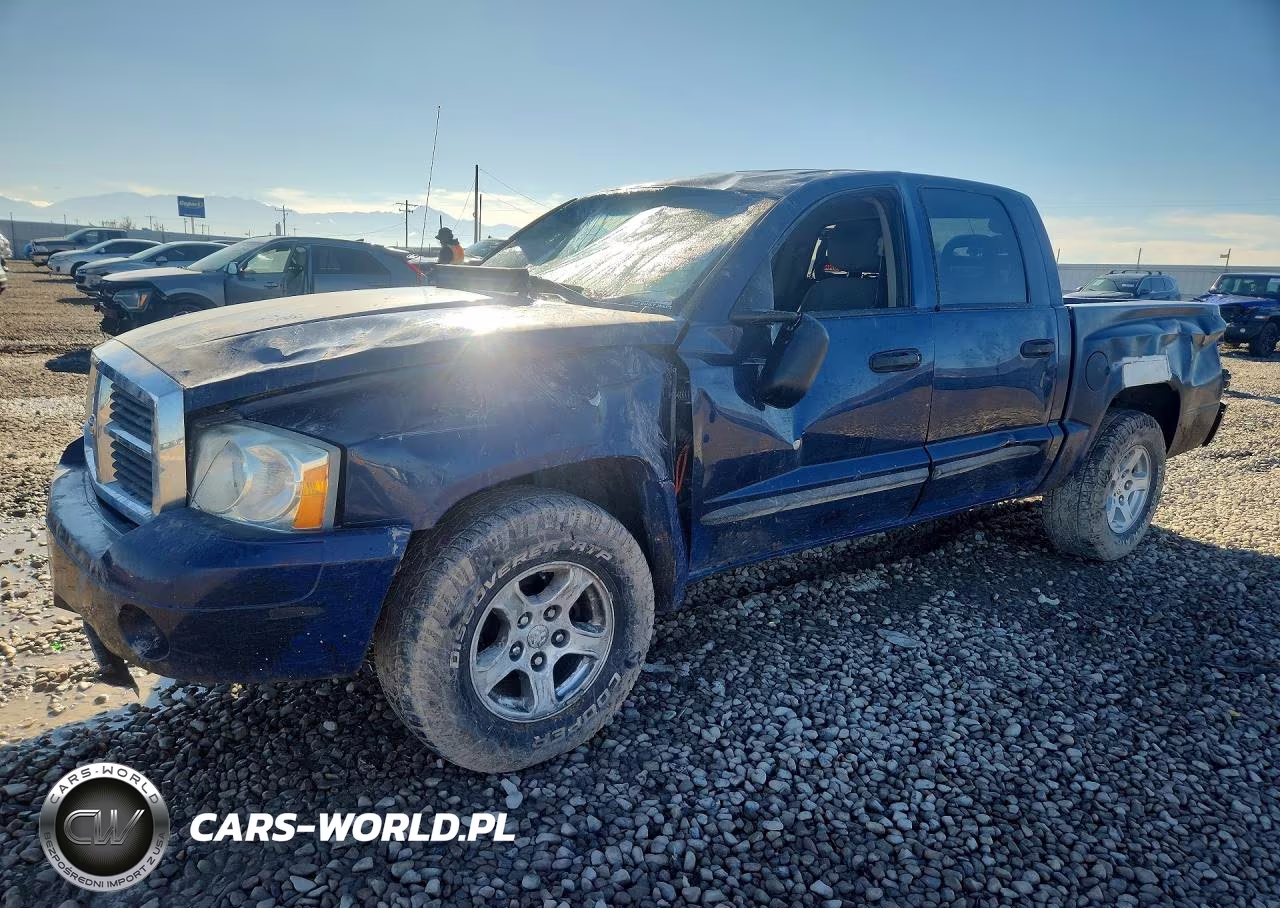 2007 Dodge Dakota Quad Slt VIN:1D7HW48P07S141682 - 1