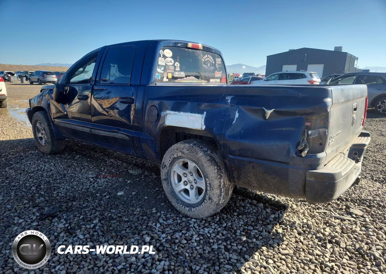 2007 Dodge Dakota Quad Slt VIN:1D7HW48P07S141682 - 2