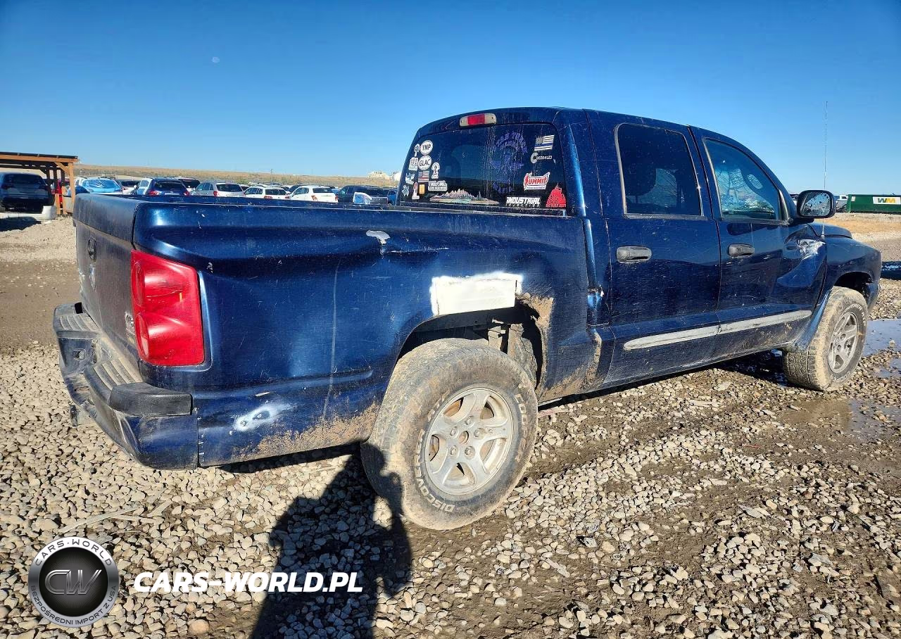 2007 Dodge Dakota Quad Slt VIN:1D7HW48P07S141682 - 3