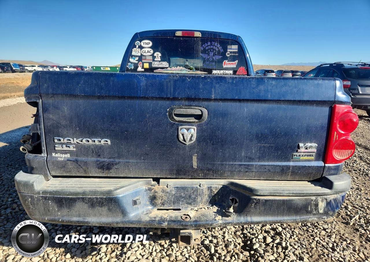 2007 Dodge Dakota Quad Slt VIN:1D7HW48P07S141682 - 6