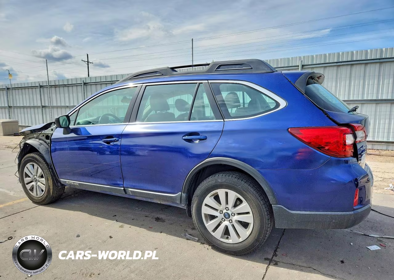 2017 Subaru Outback 2.5I VIN:4S4BSAAC7H3345193 - 2