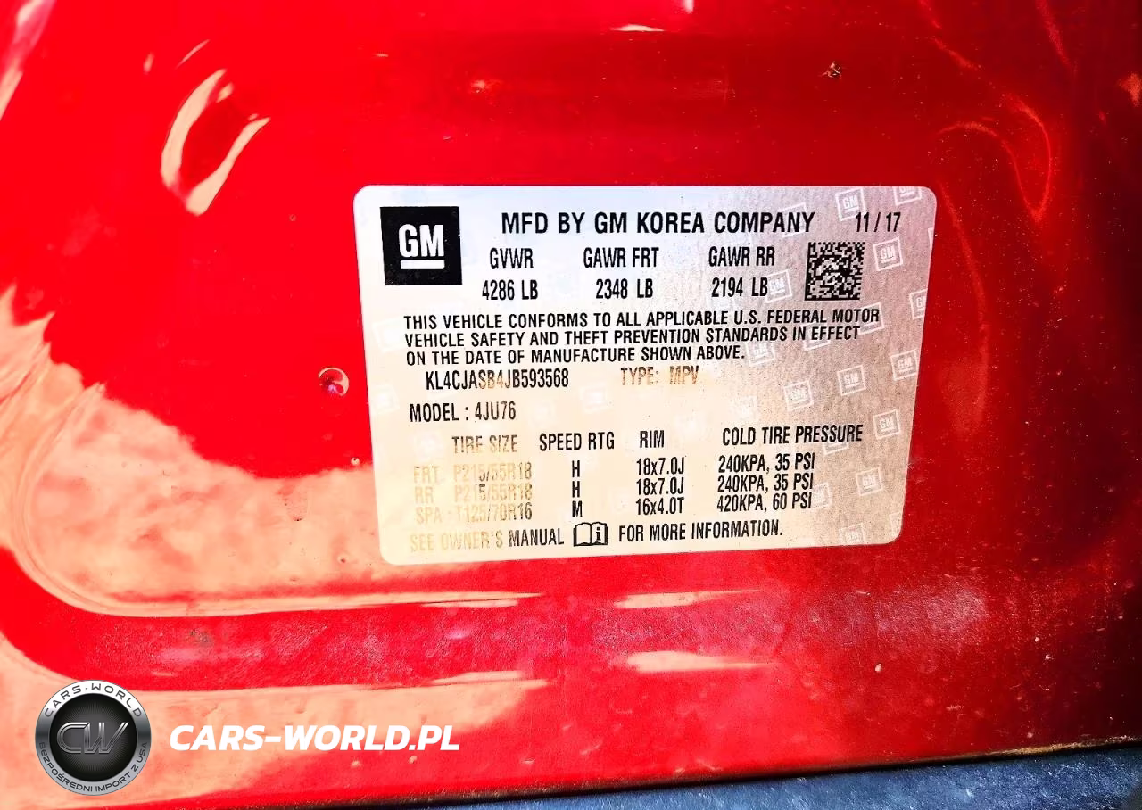 2018 Buick Encore Preferred VIN:KL4CJASB4JB593568 - 13