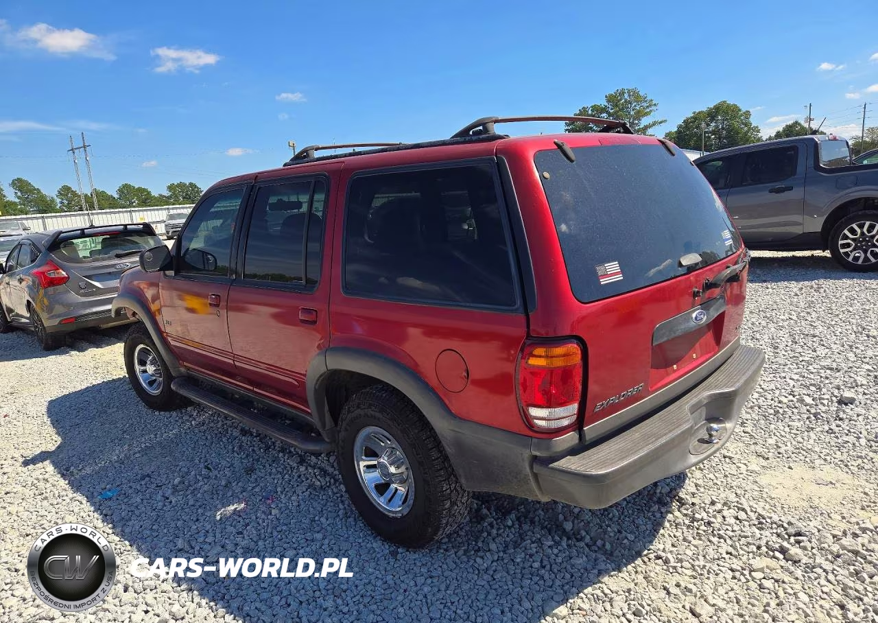 2000 Ford Explorer Xls VIN:1FMZU62X8YZC10860 - 2