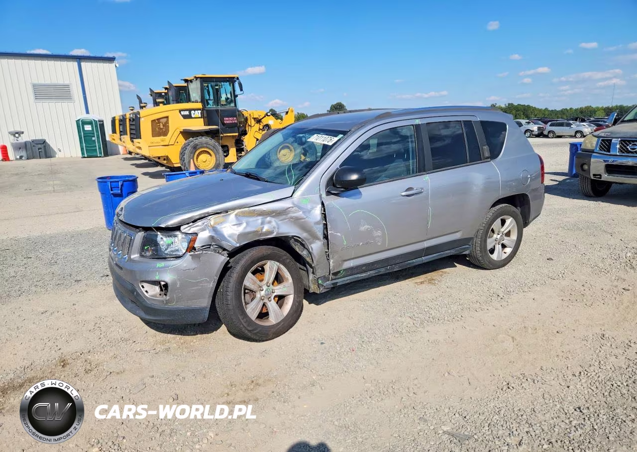 2014 Jeep Compass Sport VIN:1C4NJCBB4ED893891 - 1
