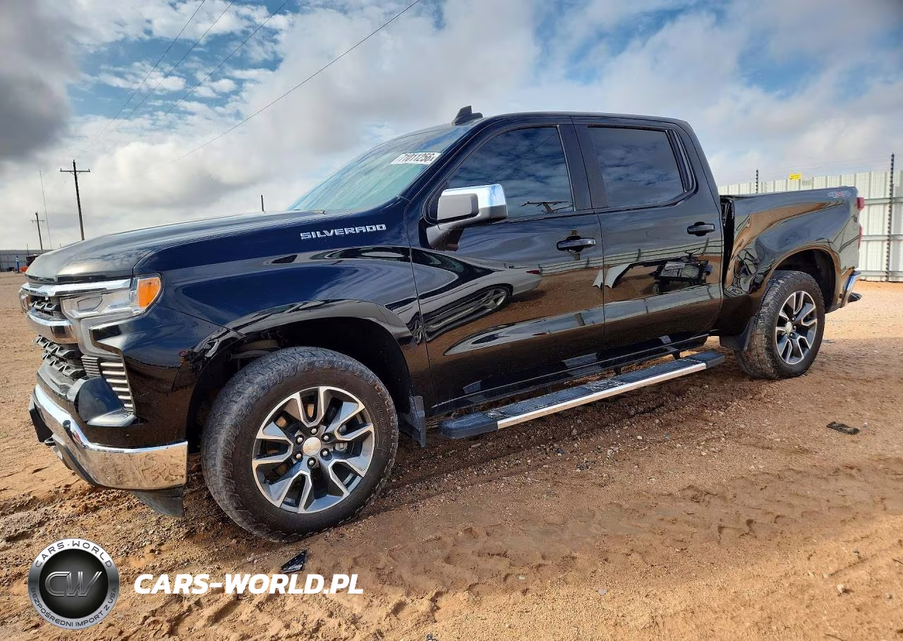 2022 Chevrolet Silverado K1500 Lt-L VIN:3GCPDKEK0NG521666 - 1