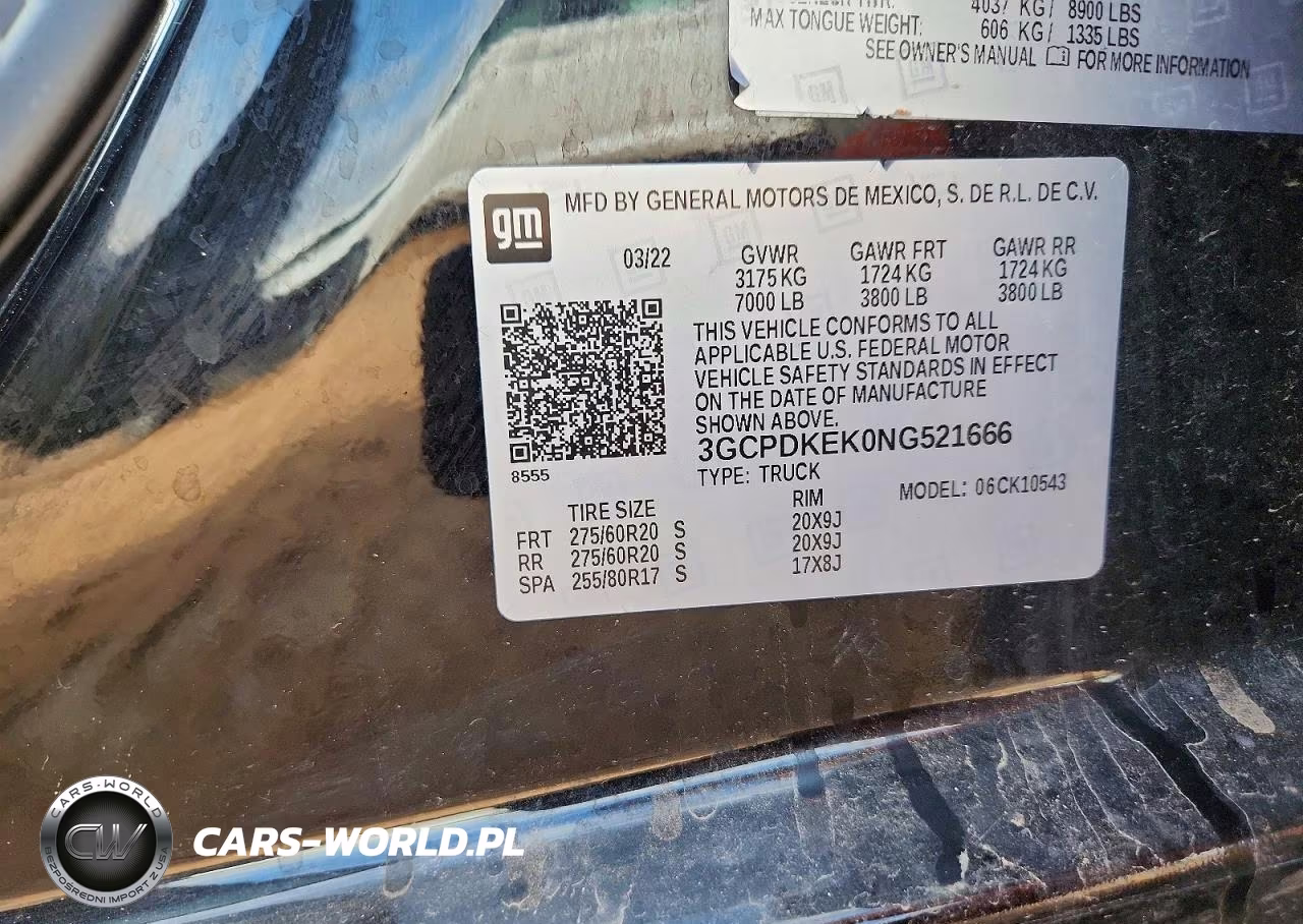 2022 Chevrolet Silverado K1500 Lt-L VIN:3GCPDKEK0NG521666 - 12