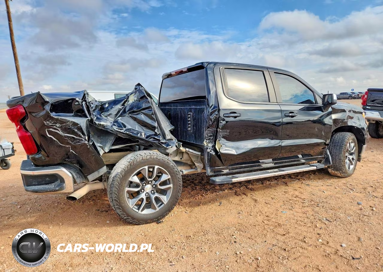 2022 Chevrolet Silverado K1500 Lt-L VIN:3GCPDKEK0NG521666 - 3