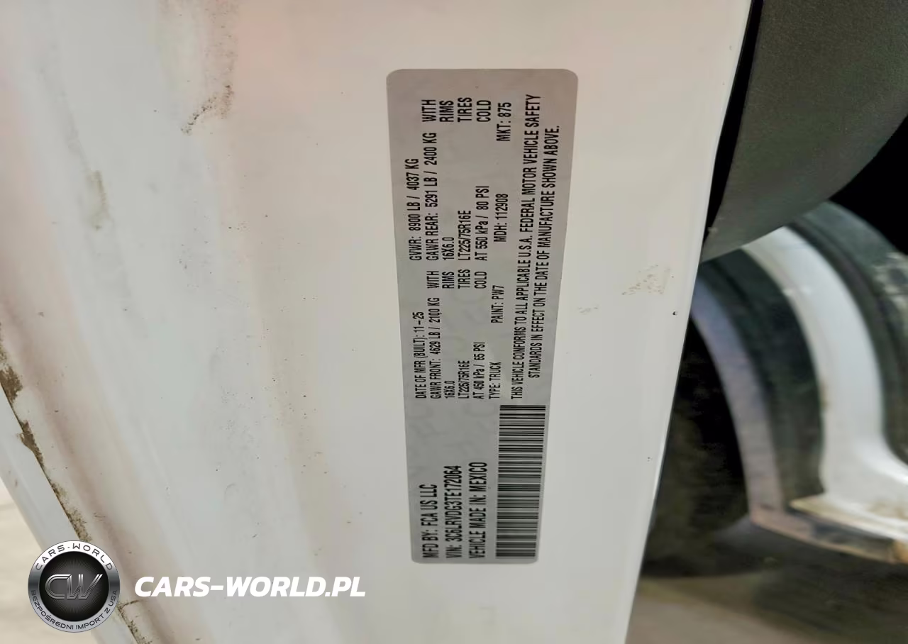 2026 Ram Promaster 2500 Delivery Van VIN:3C6LRVDG3TE172064 - 13