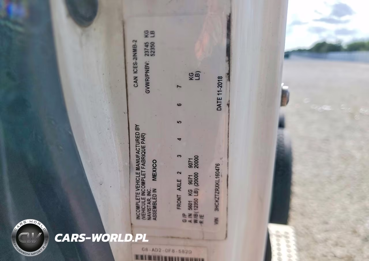 2019 International Lt625 Semi Truck VIN:3HCKZTZRXKL160476 - 12