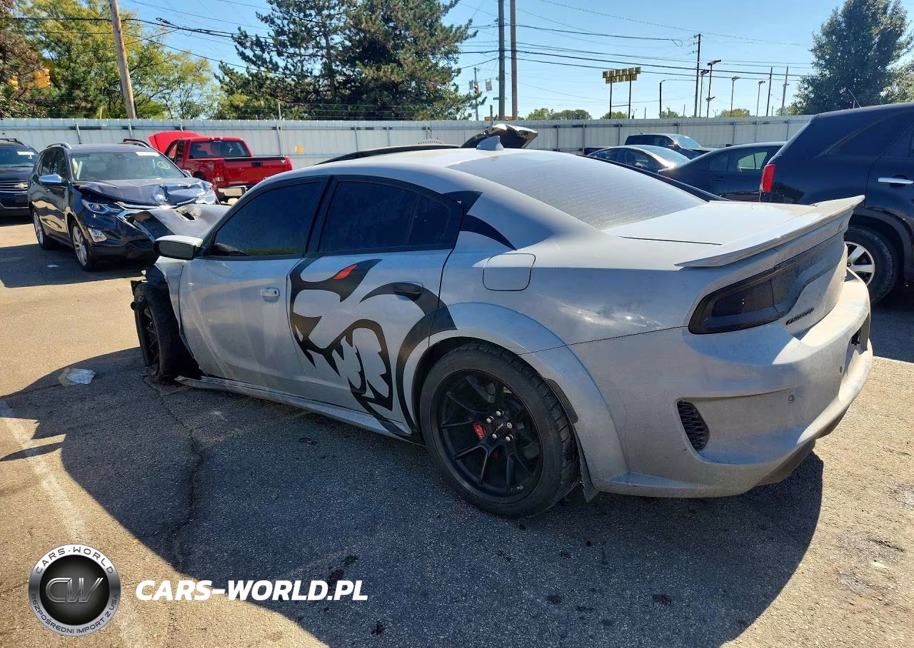 2021 Dodge Charger Srt Hellcat VIN:2C3CDXL90MH619076 - 2