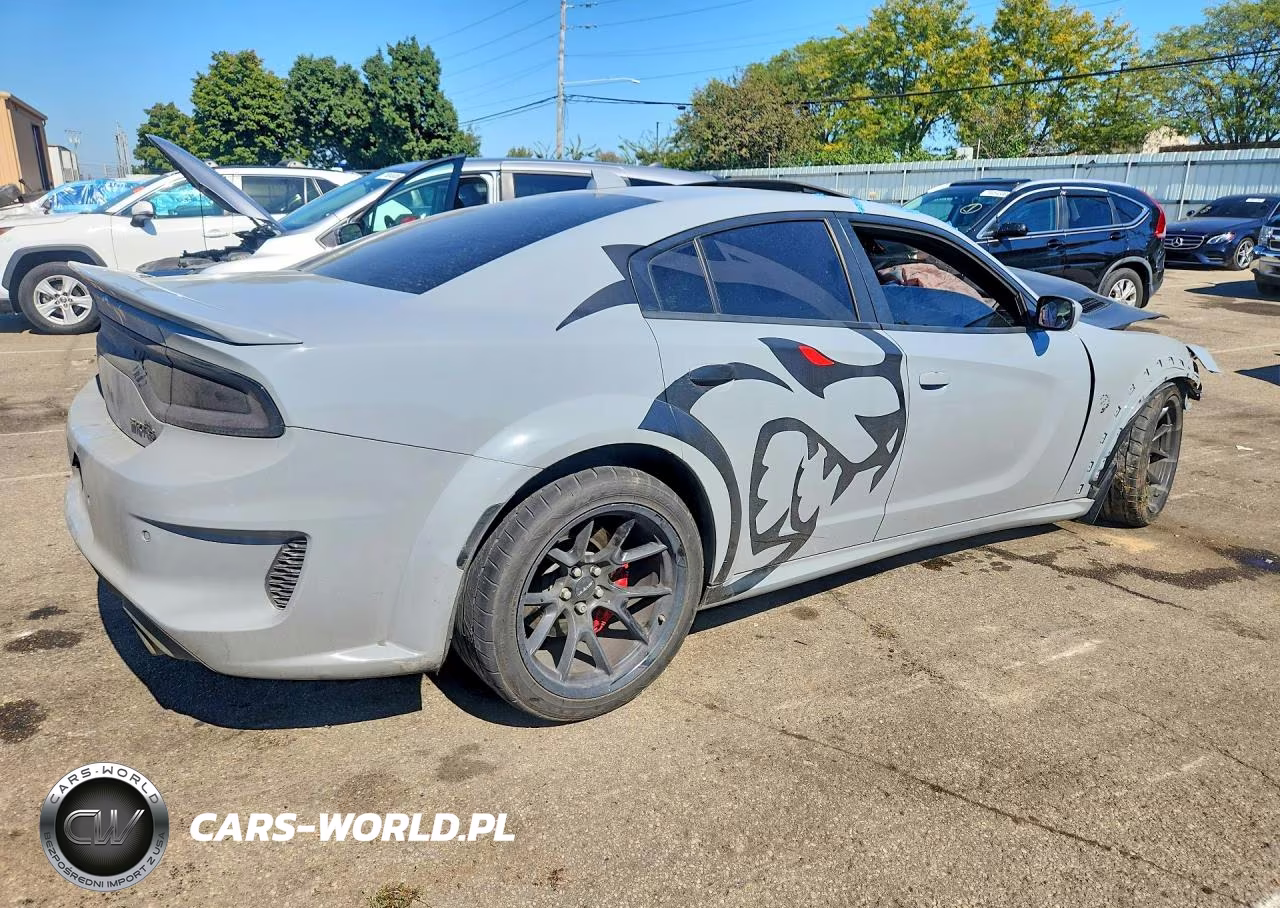 2021 Dodge Charger Srt Hellcat VIN:2C3CDXL90MH619076 - 3