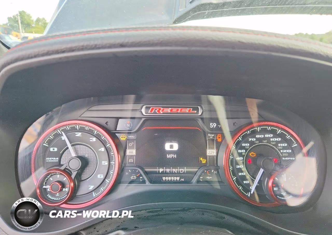2022 Ram 1500 Rebel VIN:1C6SRFLTXNN330379 - 9