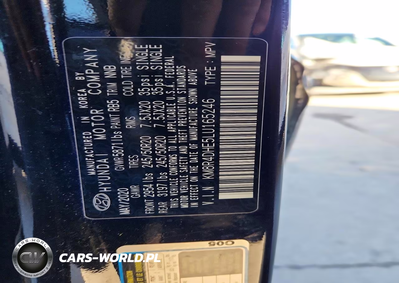 2020 Hyundai Palisade Sel VIN:KM8R4DHE5LU165246 - 12