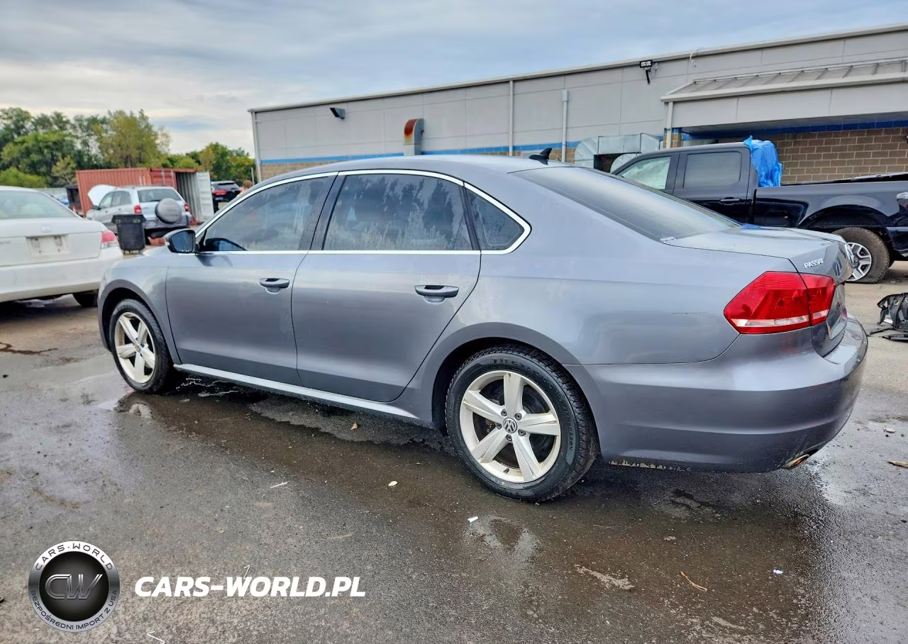 2013 Volkswagen Passat Se VIN:1VWBP7A32DC132264 - 2
