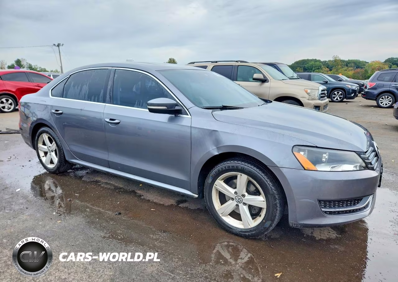 2013 Volkswagen Passat Se VIN:1VWBP7A32DC132264 - 4