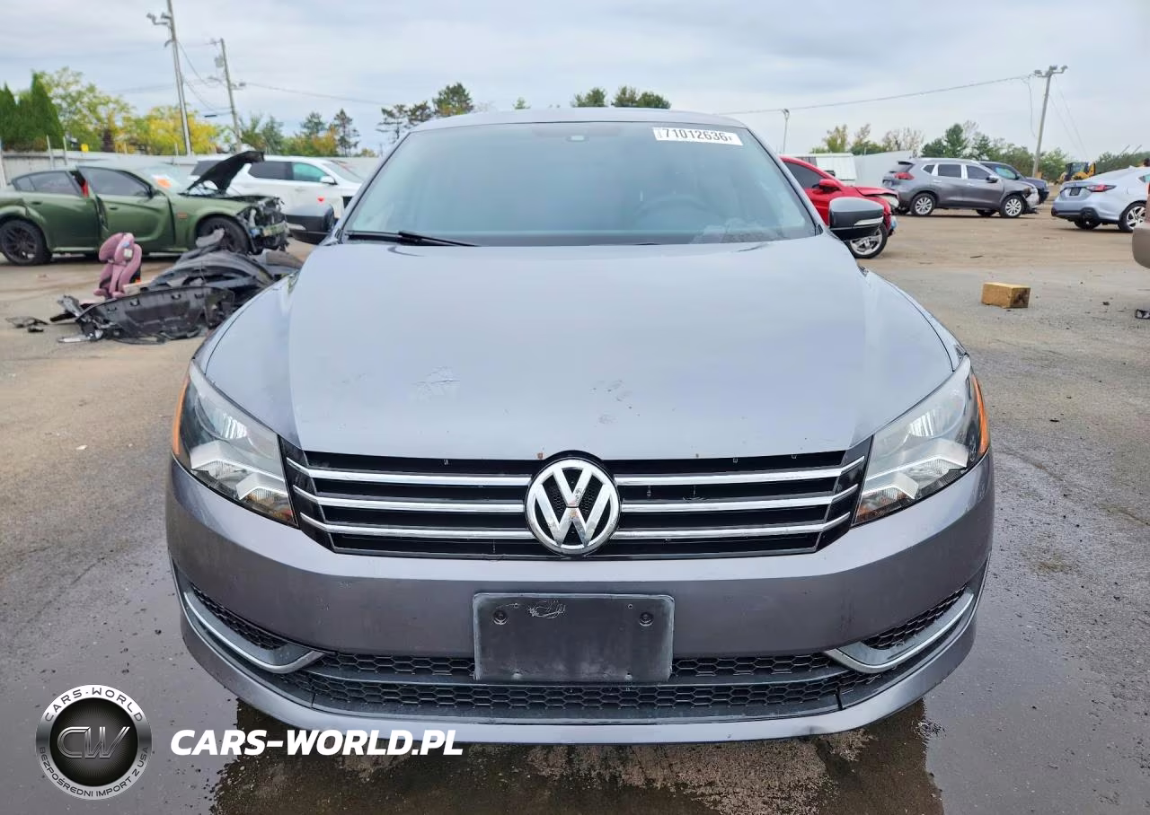 2013 Volkswagen Passat Se VIN:1VWBP7A32DC132264 - 5