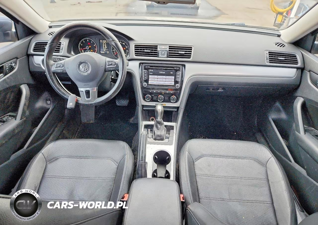 2013 Volkswagen Passat Se VIN:1VWBP7A32DC132264 - 8