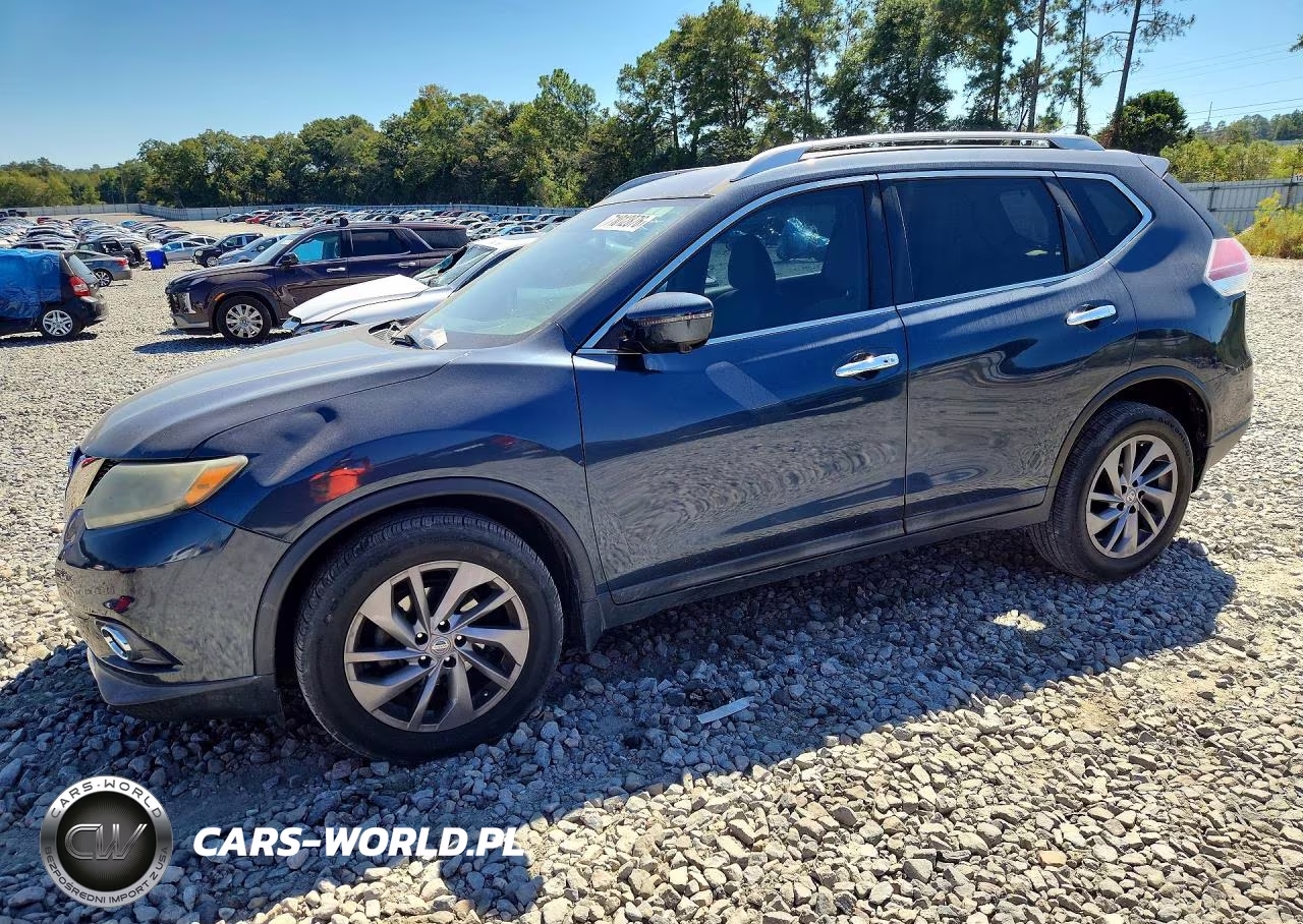 2016 Nissan Rogue Sl VIN:5N1AT2MT7GC752603 - 1