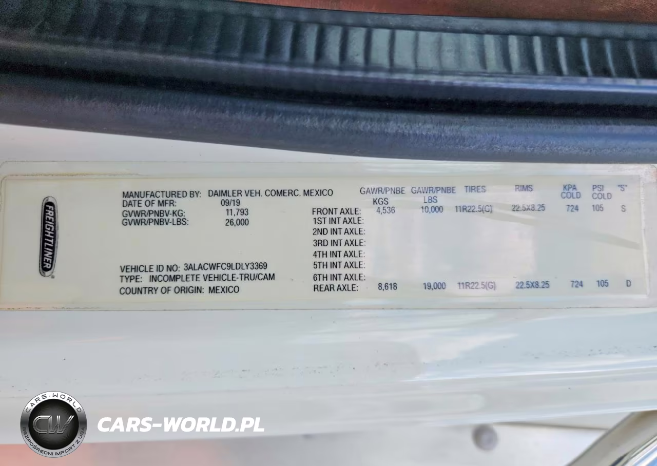 2020 Freightliner Business Class M2 Box Truck VIN:3ALACWFC9LDLY3369 - 12