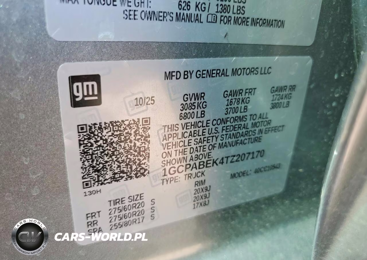 2026 Chevrolet Silverado C1500 Custom VIN:1GCPABEK4TZ207170 - 12
