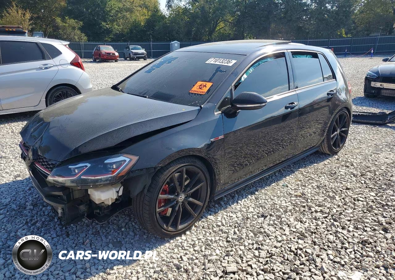 2021 Volkswagen Gti S VIN:3VW5T7AUXMM010851 - 1