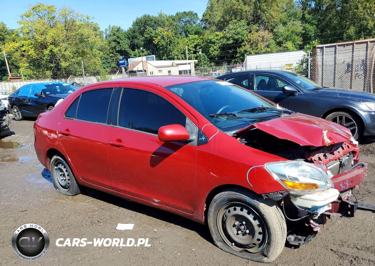 2009 Toyota Yaris Base VIN:JTDBT903891324223 - 4