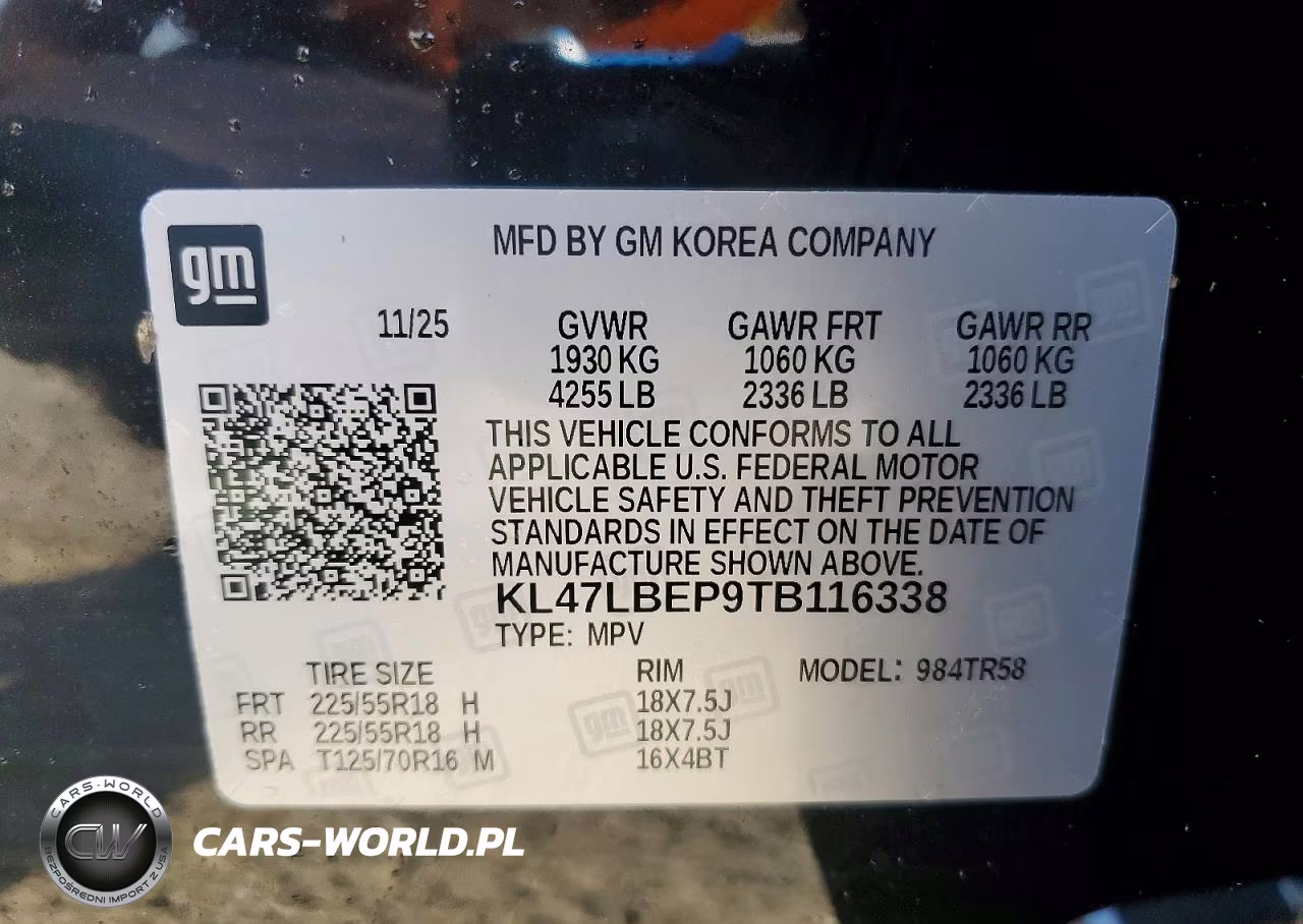 2026 Buick Envista Sport Touring VIN:KL47LBEP9TB116338 - 13