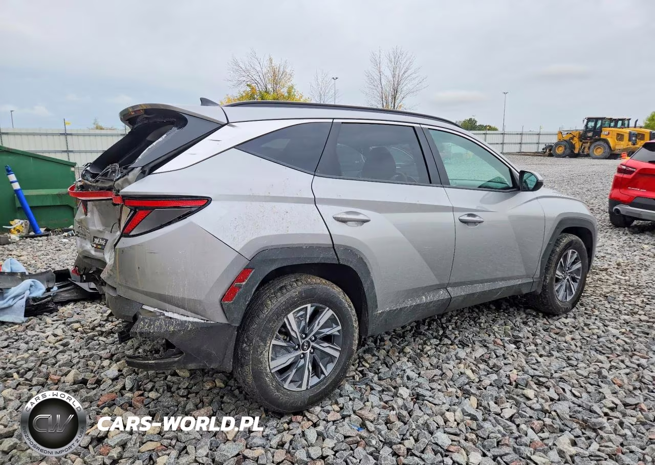 2023 Hyundai Tucson Blue VIN:KM8JBCA10PU109922 - 3