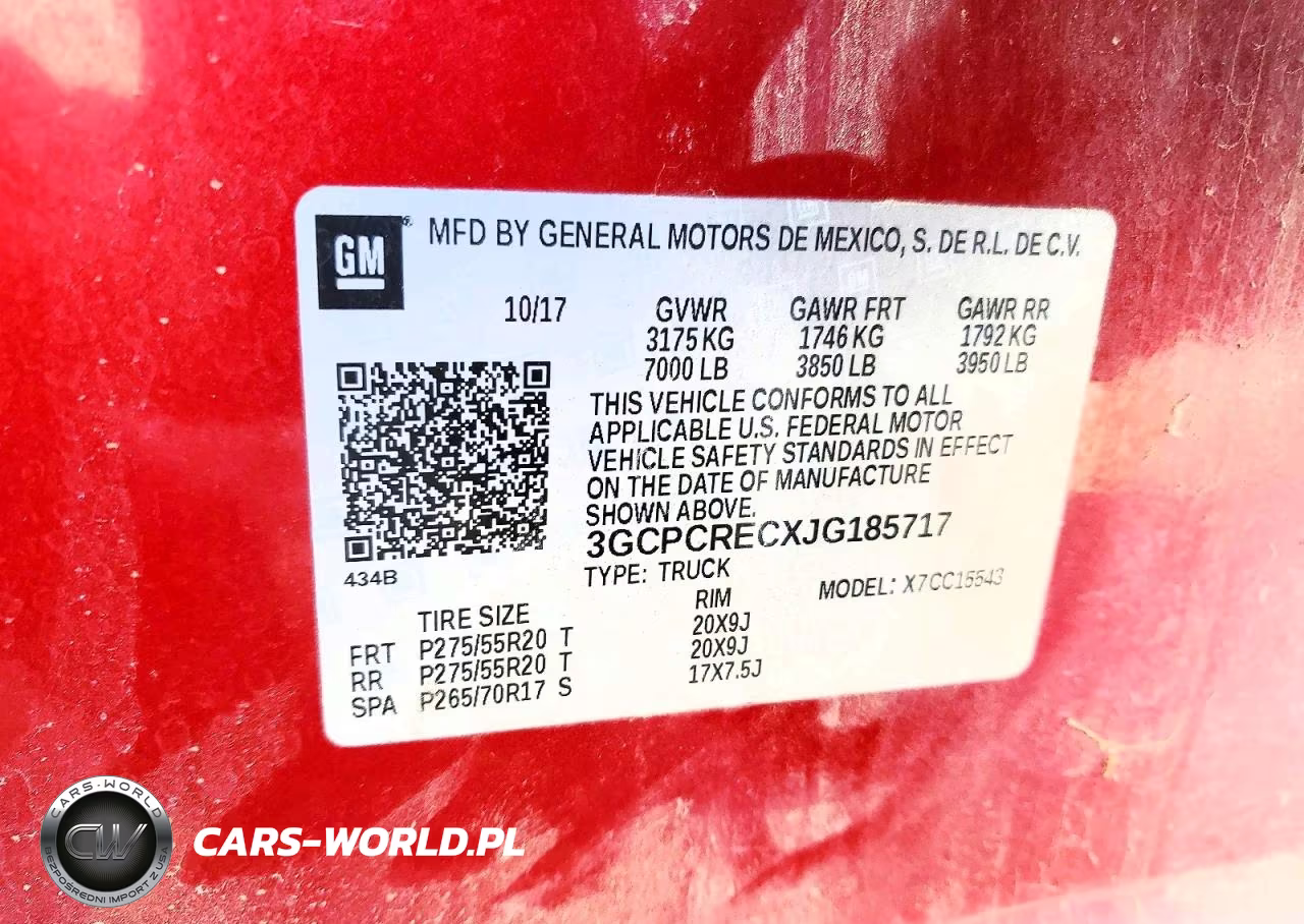 2018 Chevrolet Silverado C1500 Lt VIN:3GCPCRECXJG185717 - 12