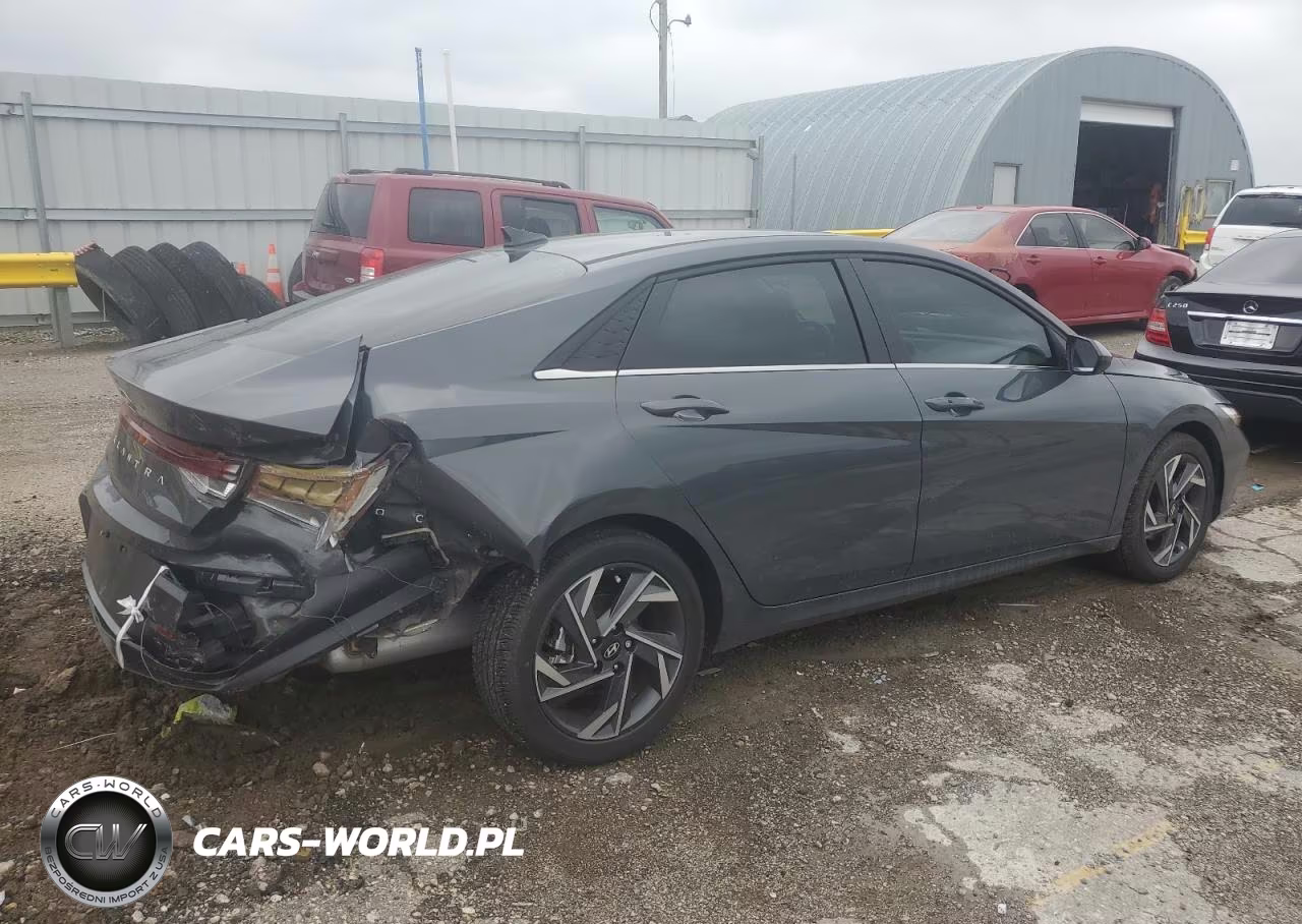2024 Hyundai Elantra Sel VIN:KMHLS4DG2RU743265 - 3
