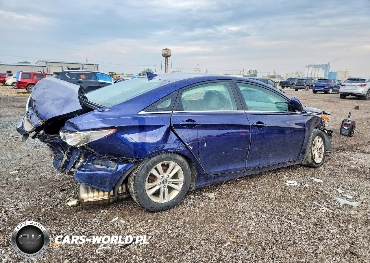2013 Hyundai Sonata Gls VIN:5NPEB4AC9DH765829 - 3