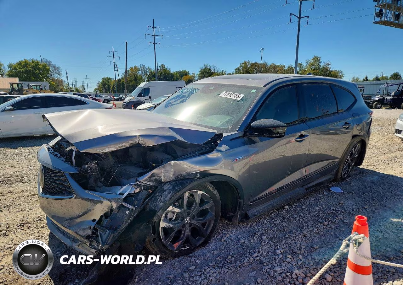 2023 Acura Mdx A-Spec VIN:5J8YE1H08PL017086 - 1