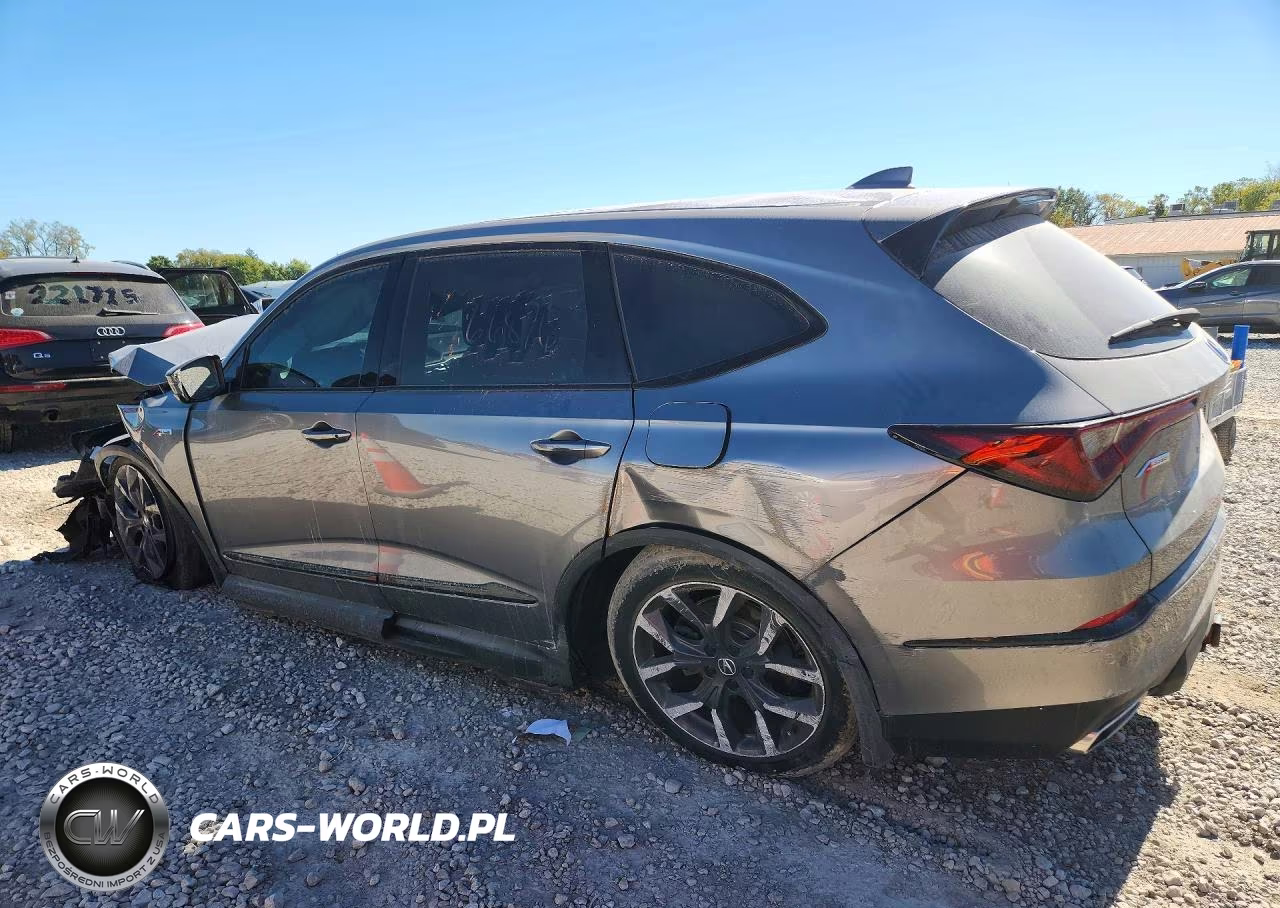 2023 Acura Mdx A-Spec VIN:5J8YE1H08PL017086 - 2