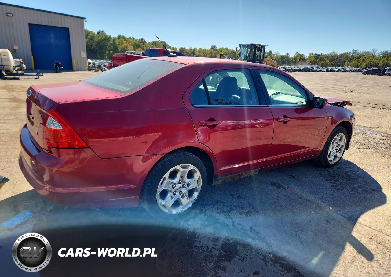 2010 Ford Fusion Se VIN:3FAHP0HA7AR387505 - 3