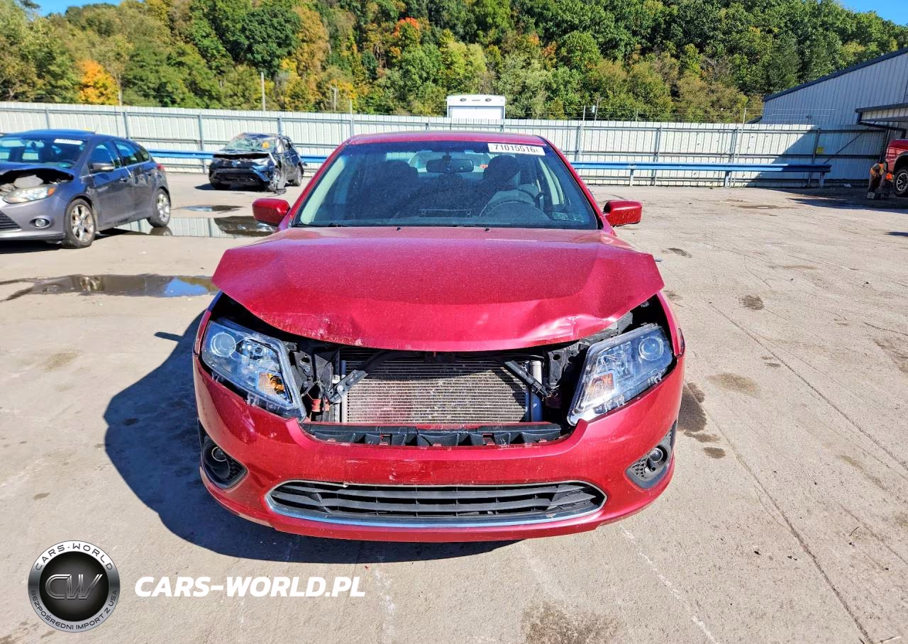 2010 Ford Fusion Se VIN:3FAHP0HA7AR387505 - 5