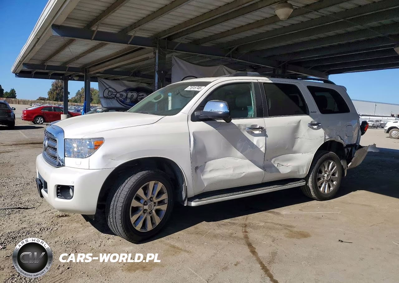 2017 Toyota Sequoia Platinum VIN:5TDDY5G11HS154649 - 1