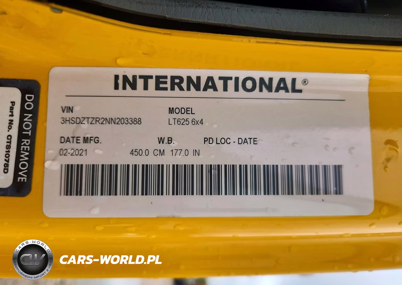 2022 International Lt625 Semi Truck VIN:3HSDZTZR2NN203388 - 11