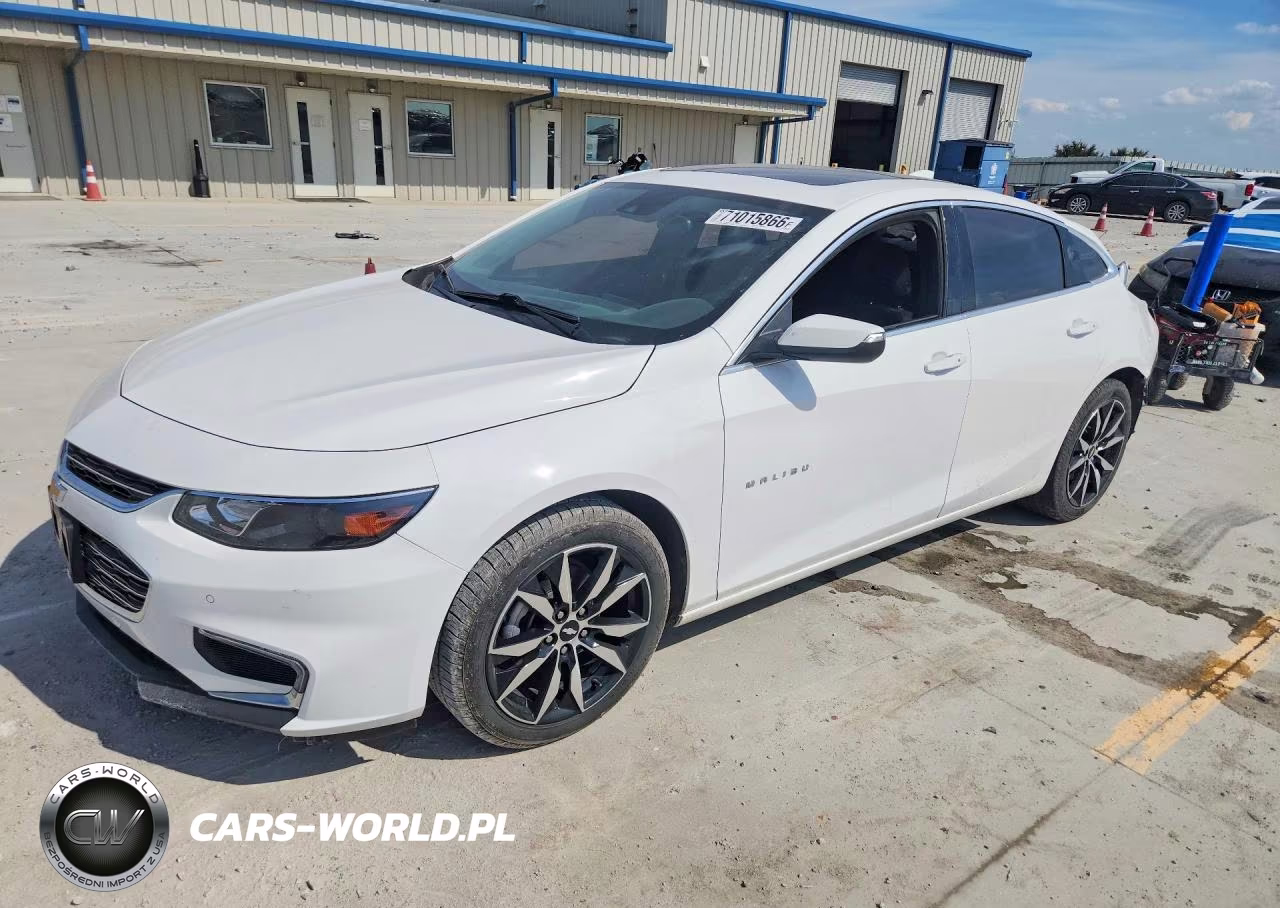 2018 Chevrolet Malibu Lt VIN:1G1ZD5ST3JF156590 - 1