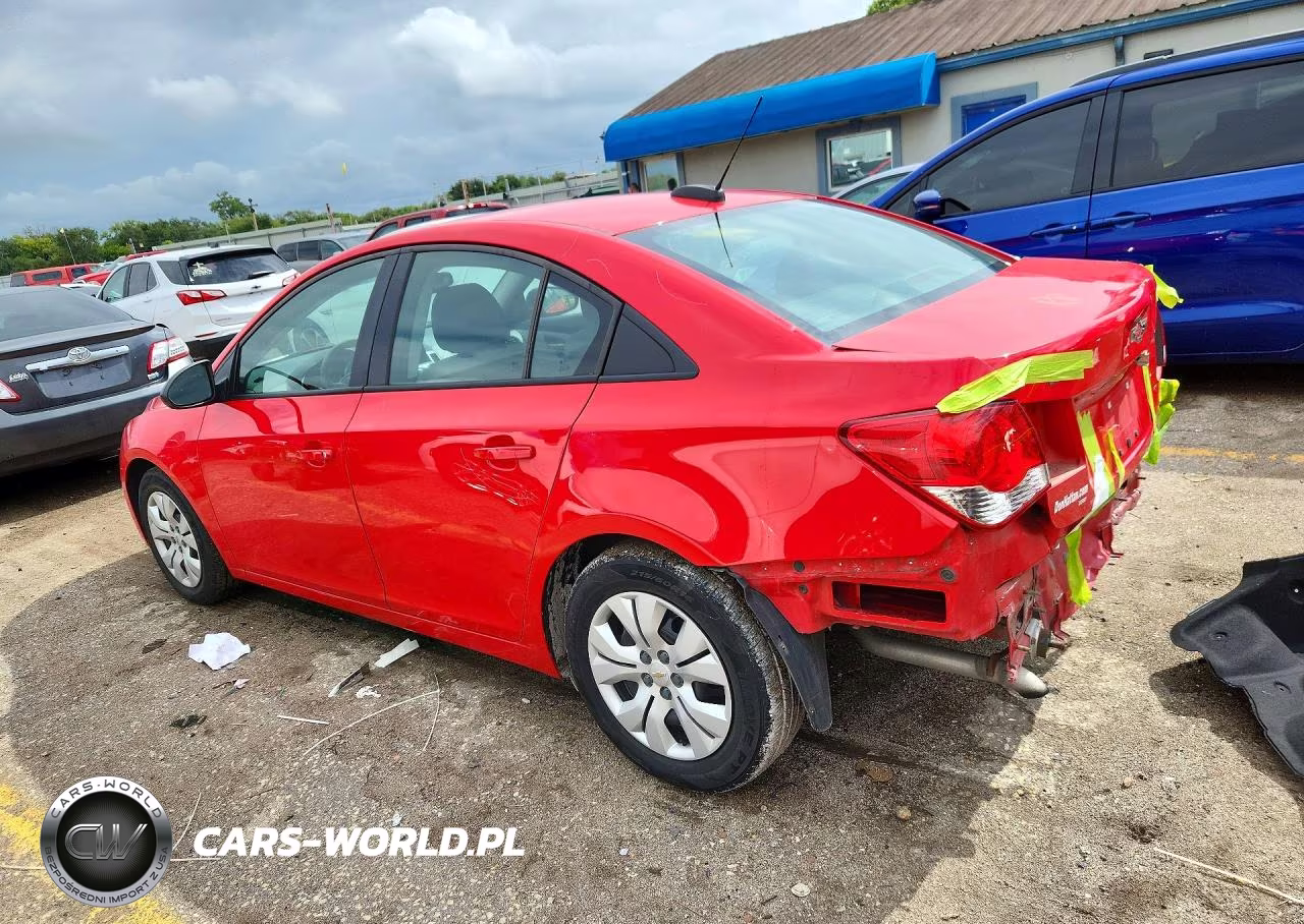 2015 Chevrolet Cruze VIN:1G1PA5SH0F7197160 - 2