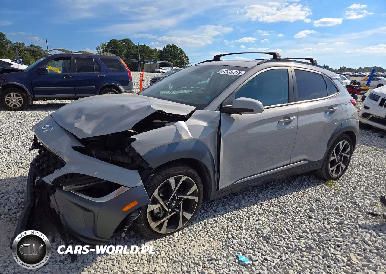2022 Hyundai Kona Limited VIN:KM8K53A33NU775232 - 1