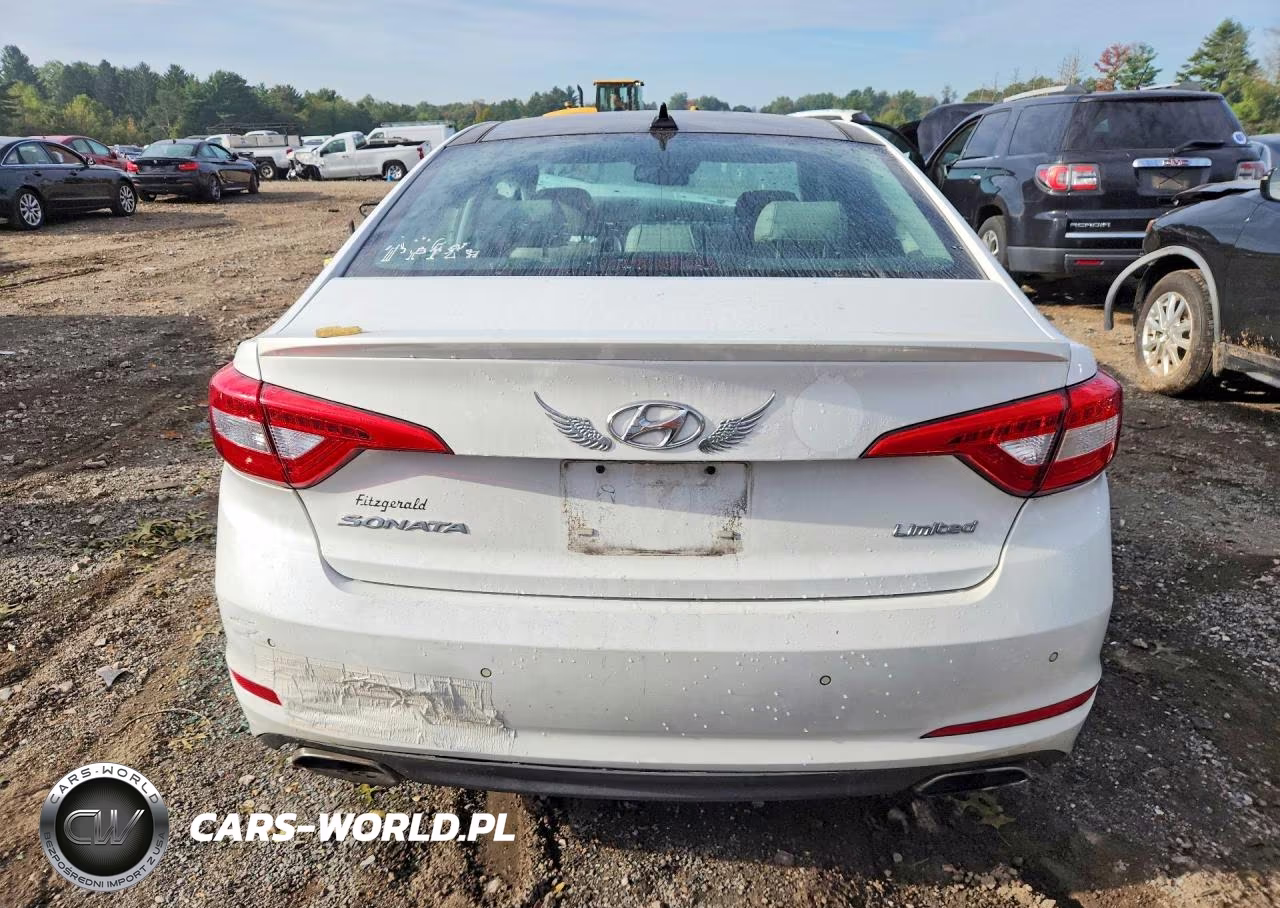 2015 Hyundai Sonata Limited VIN:5NPE34AF3FH133614 - 6