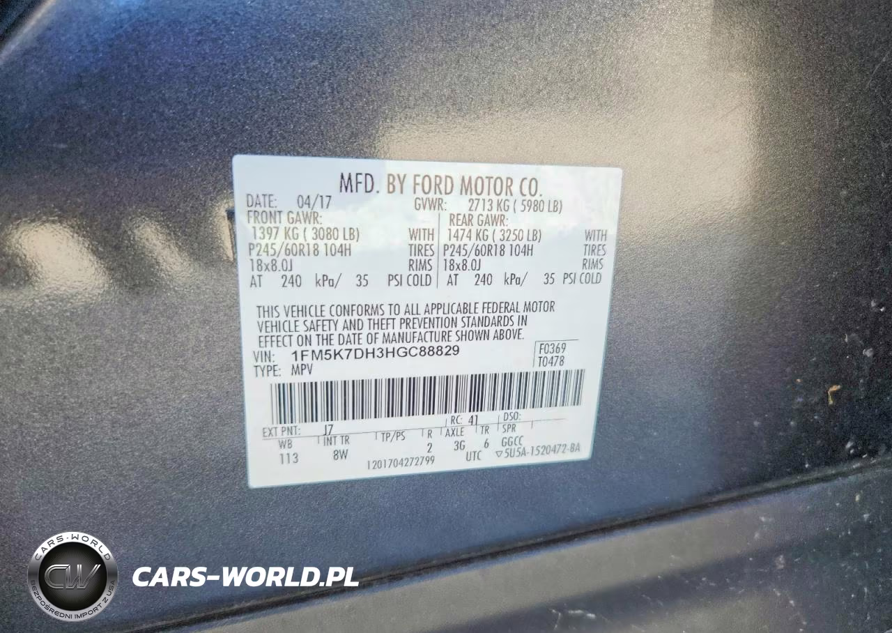 2017 Ford Explorer Xlt VIN:1FM5K7DH3HGC88829 - 13
