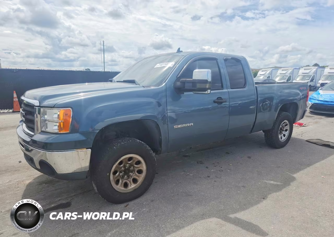 2010 GMC Sierra K1500 Sle VIN:1GTSKVE32AZ176676 - 1