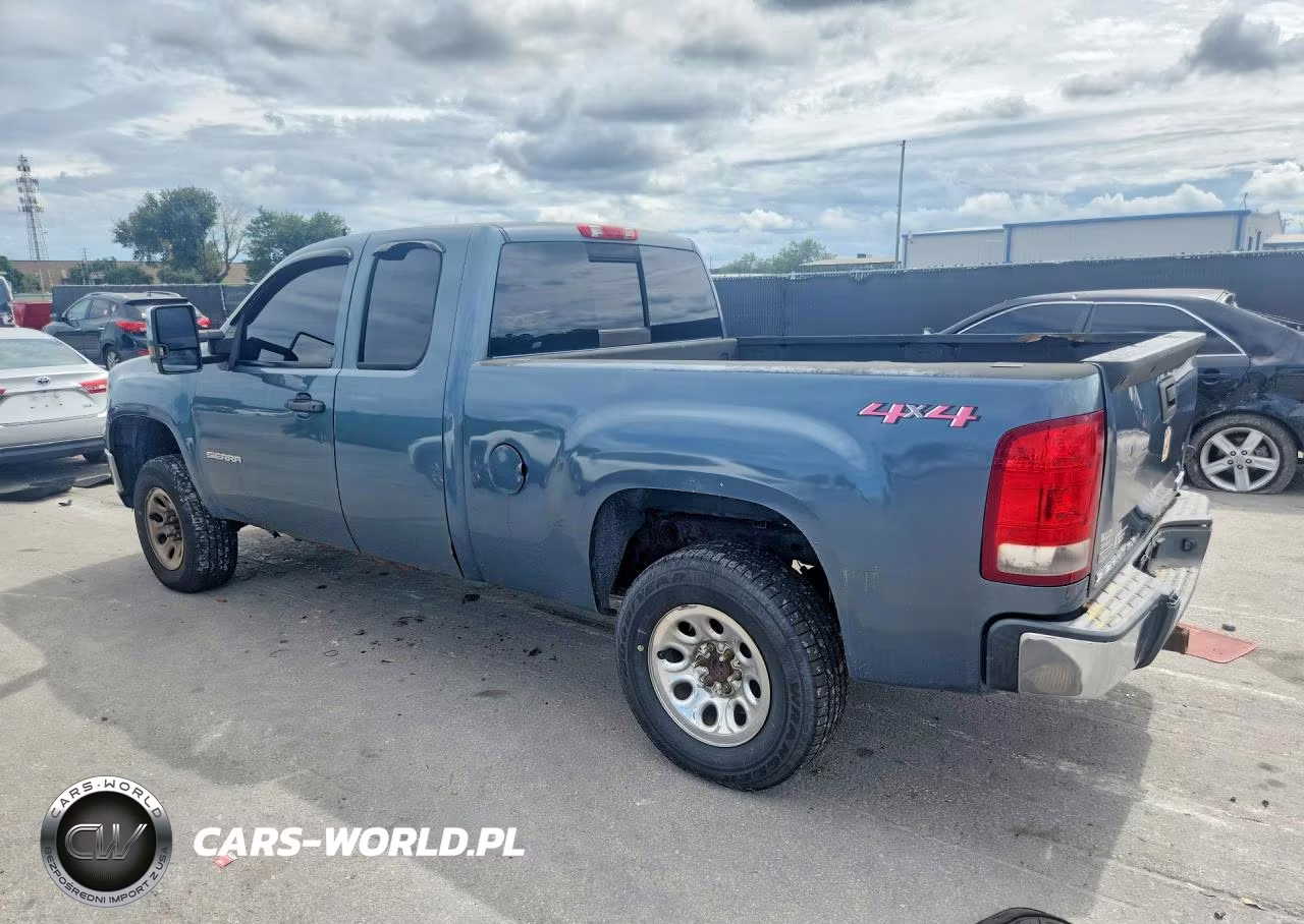 2010 GMC Sierra K1500 Sle VIN:1GTSKVE32AZ176676 - 2