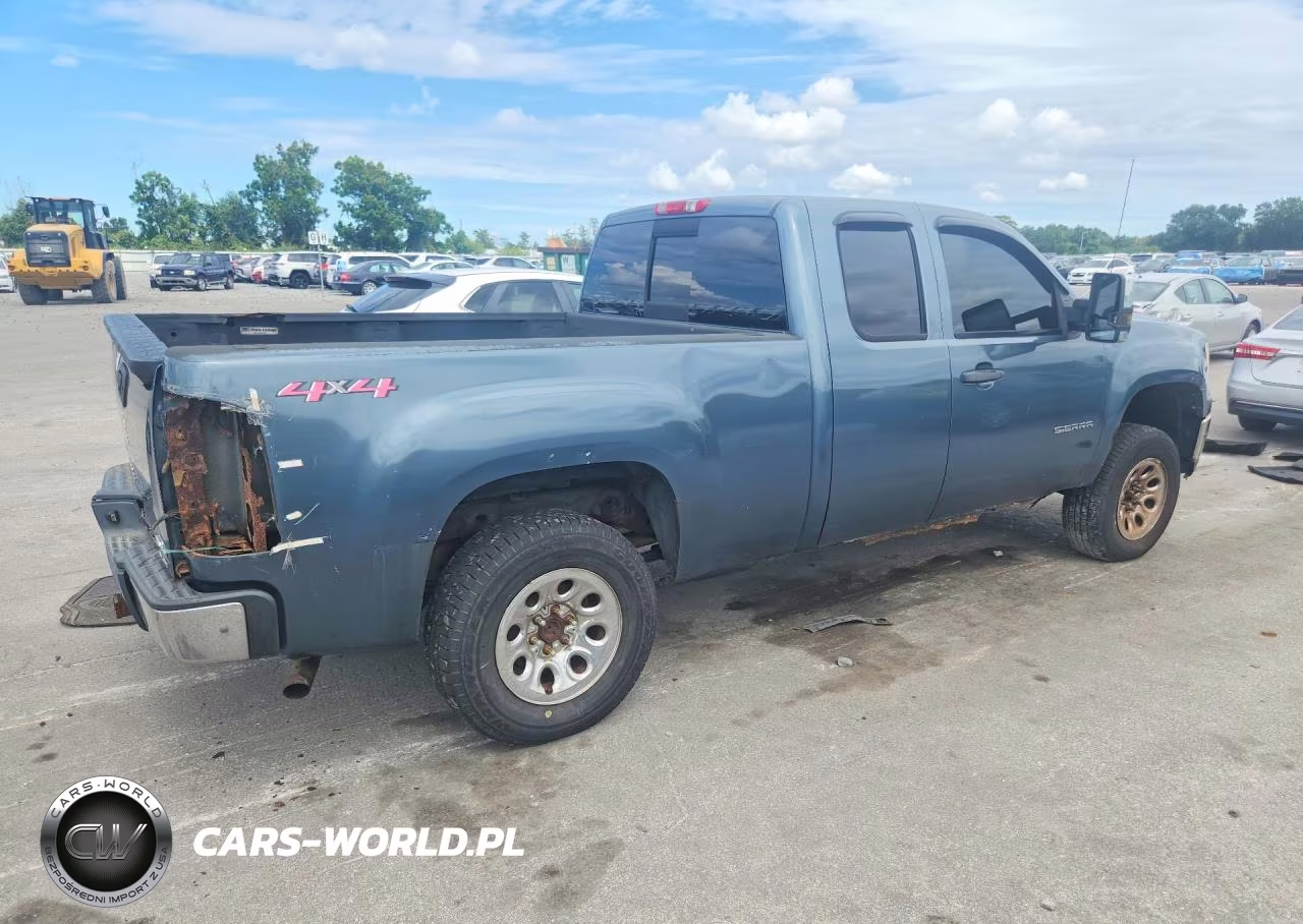 2010 GMC Sierra K1500 Sle VIN:1GTSKVE32AZ176676 - 3