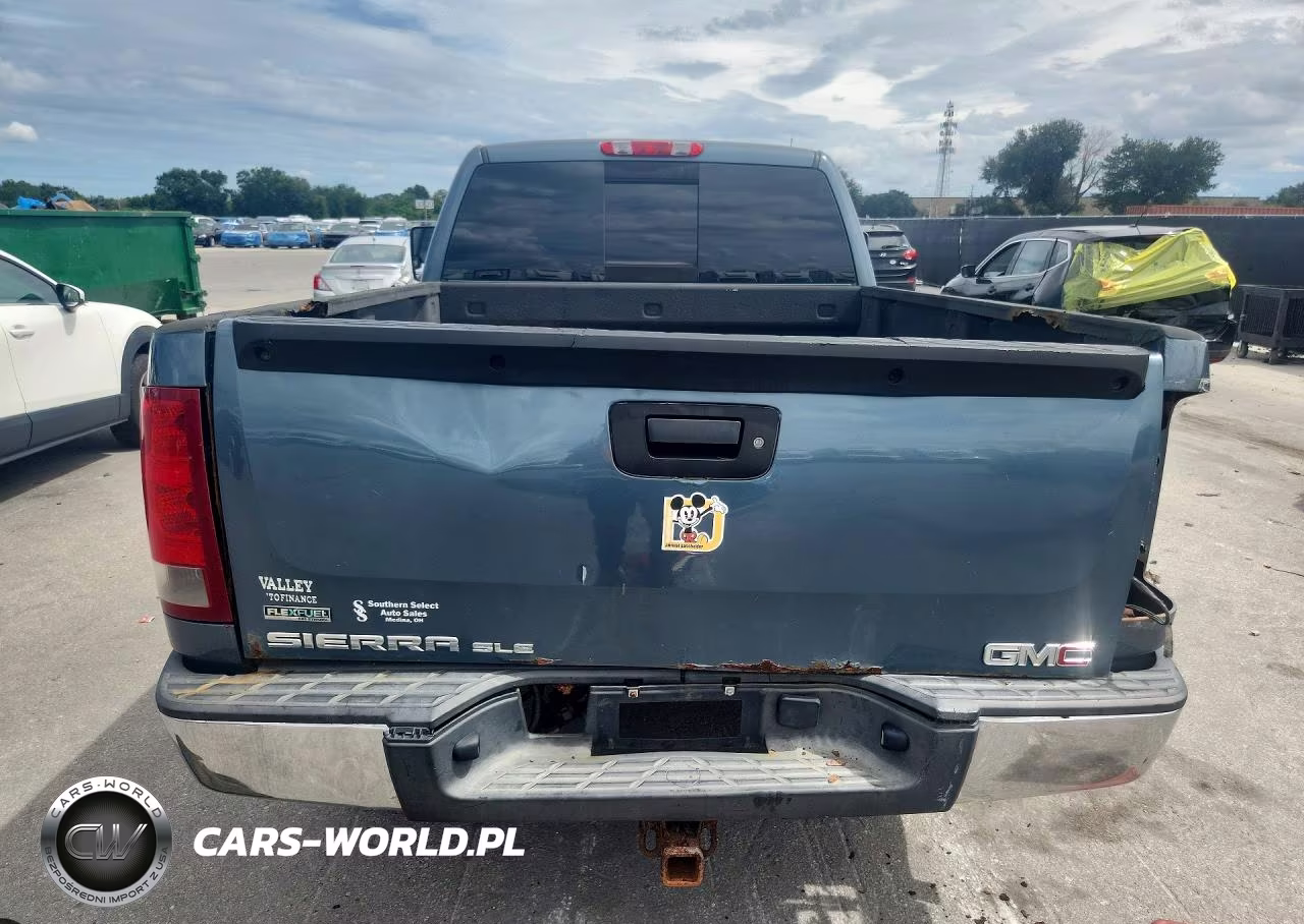 2010 GMC Sierra K1500 Sle VIN:1GTSKVE32AZ176676 - 6