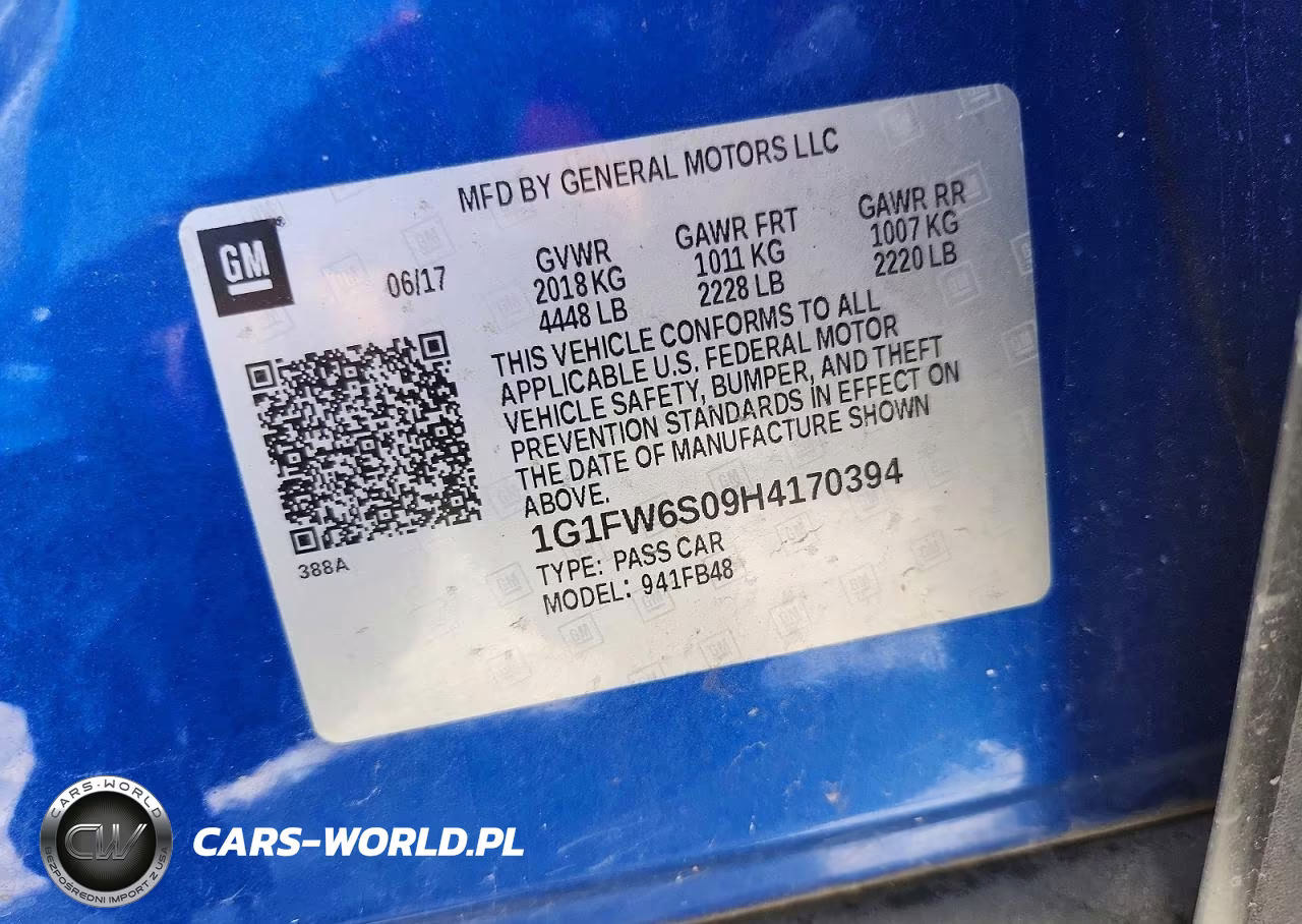 2017 Chevrolet Bolt Ev Lt VIN:1G1FW6S09H4170394 - 12