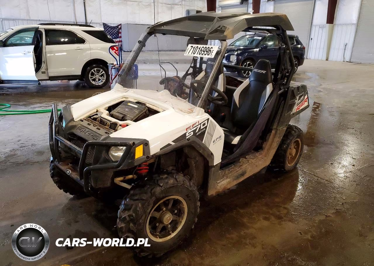 2014 Polaris Rzr Utility Vehicle VIN:4XAVH6EA5EB924326 - 2