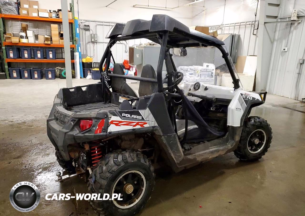 2014 Polaris Rzr Utility Vehicle VIN:4XAVH6EA5EB924326 - 4